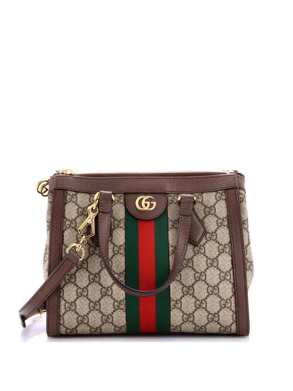 Gucci Ophidia Top Handle Tote Gg Coated #373174G20B